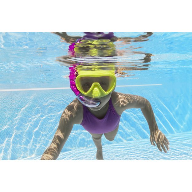 Plaukimo kaukė vaikams su snorkeliu, Bestway 24036