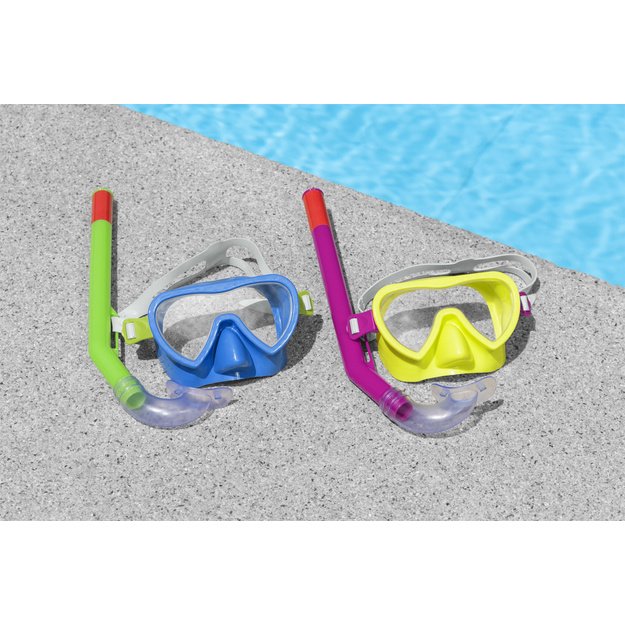 Plaukimo kaukė vaikams su snorkeliu, Bestway 24036