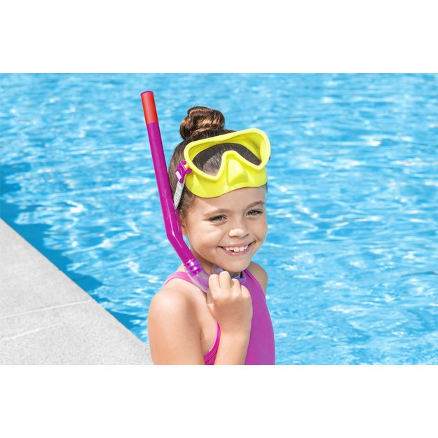 Plaukimo kaukė vaikams su snorkeliu, Bestway 24036