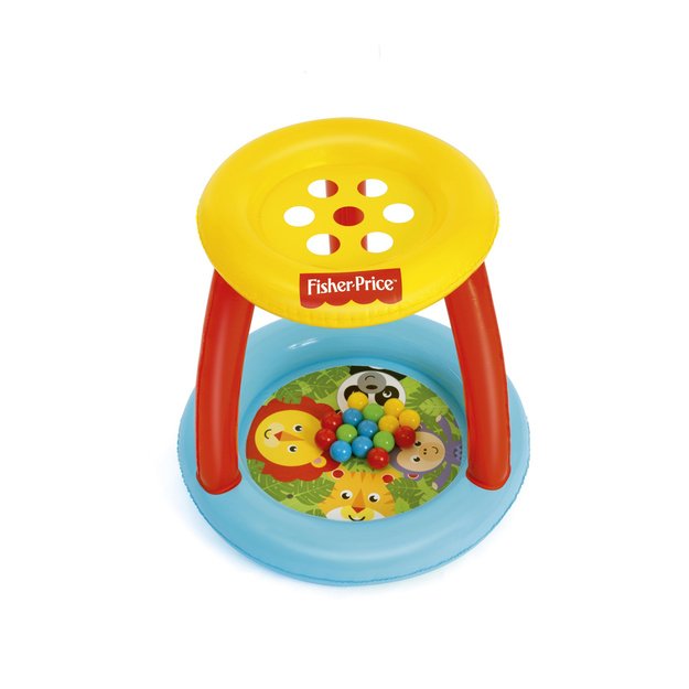 Pripučiamas baseinas vaikams su kamuoliukais Fisher-Price, Bestway 93541