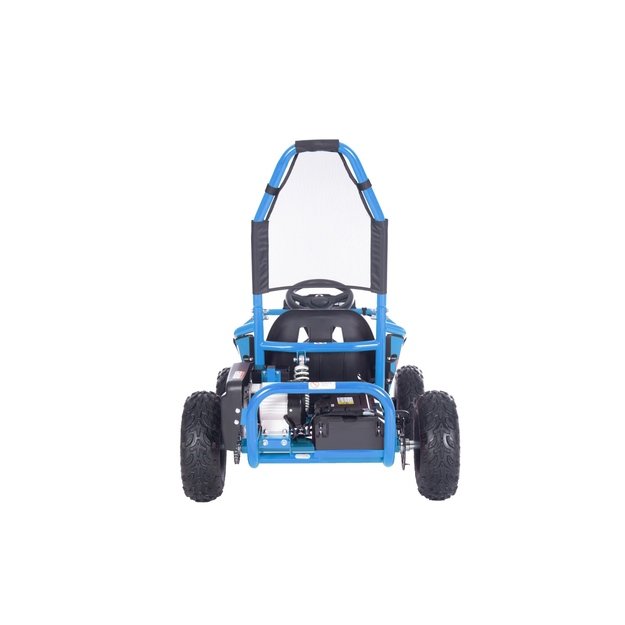 Vienvietis elektrinis sportinis kartingas MAIGHTY vaikams, mėlynas