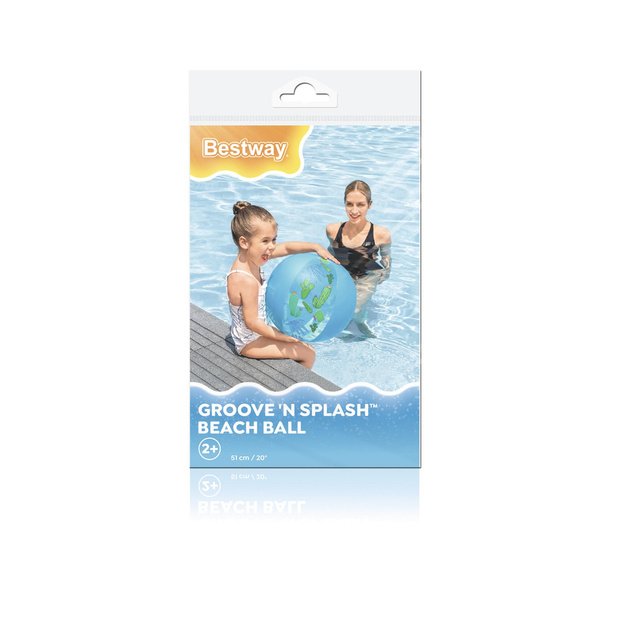 Pripučiamas kamuolys 51 cm, mėlynas,  Bestway 31036