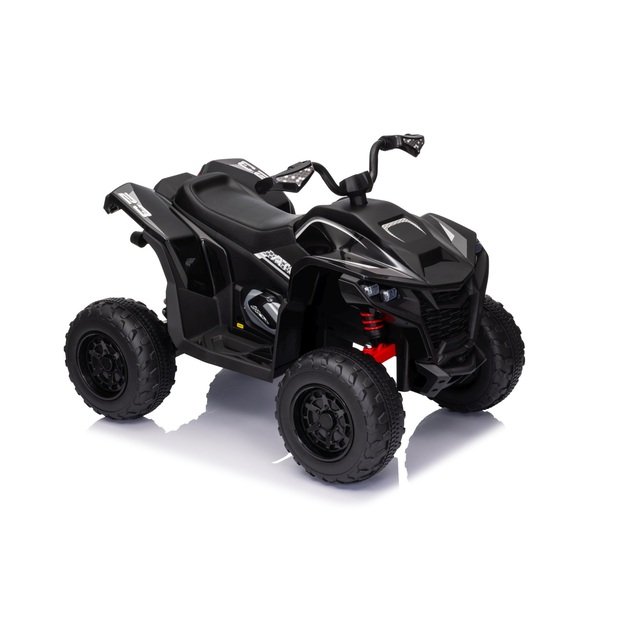 Vienvietis elektrinis keturratis vaikams Quad Fast Wheel, juodas