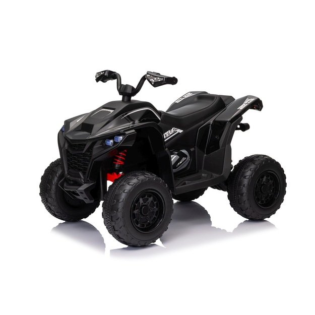 Vienvietis elektrinis keturratis vaikams Quad Fast Wheel, juodas