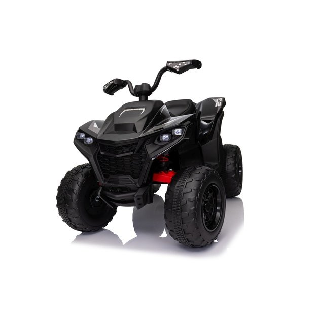 Vienvietis elektrinis keturratis vaikams Quad Fast Wheel, juodas