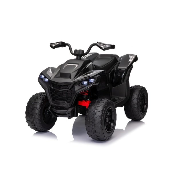 Vienvietis elektrinis keturratis vaikams Quad Fast Wheel, juodas