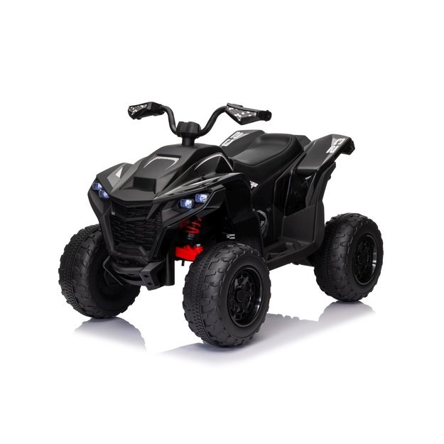Vienvietis elektrinis keturratis vaikams Quad Fast Wheel, juodas