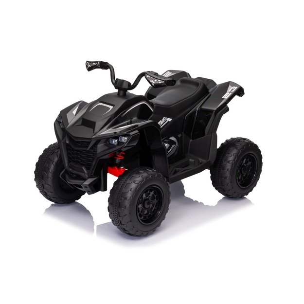 Vienvietis elektrinis keturratis vaikams Quad Fast Wheel, juodas