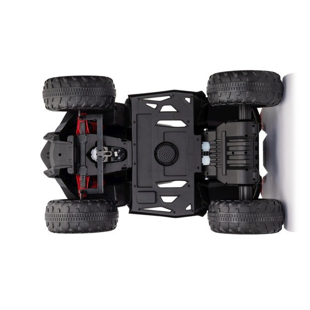 Vienvietis elektrinis keturratis vaikams Quad Fast Wheel, juodas