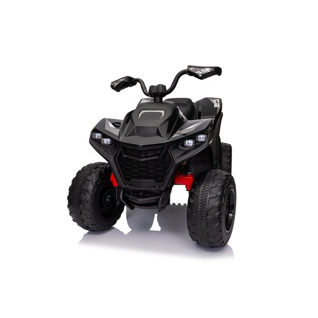 Vienvietis elektrinis keturratis vaikams Quad Fast Wheel, juodas