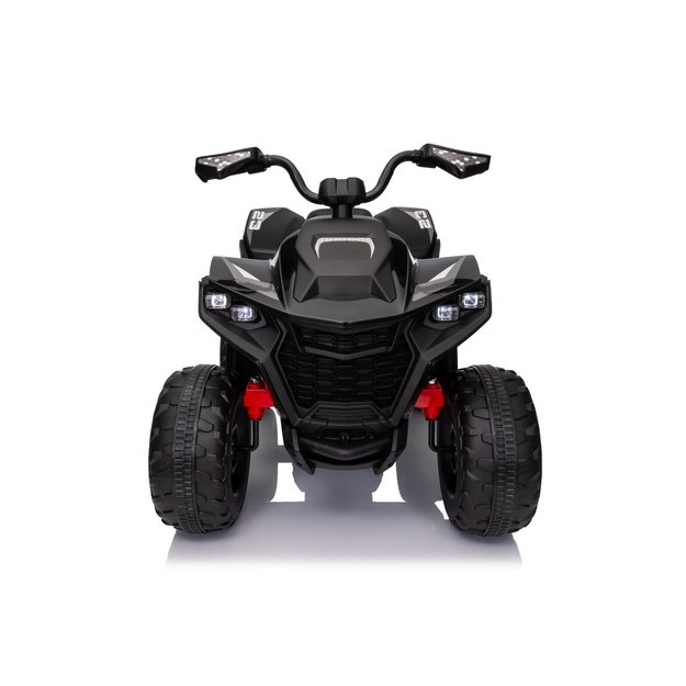 Vienvietis elektrinis keturratis vaikams Quad Fast Wheel, juodas