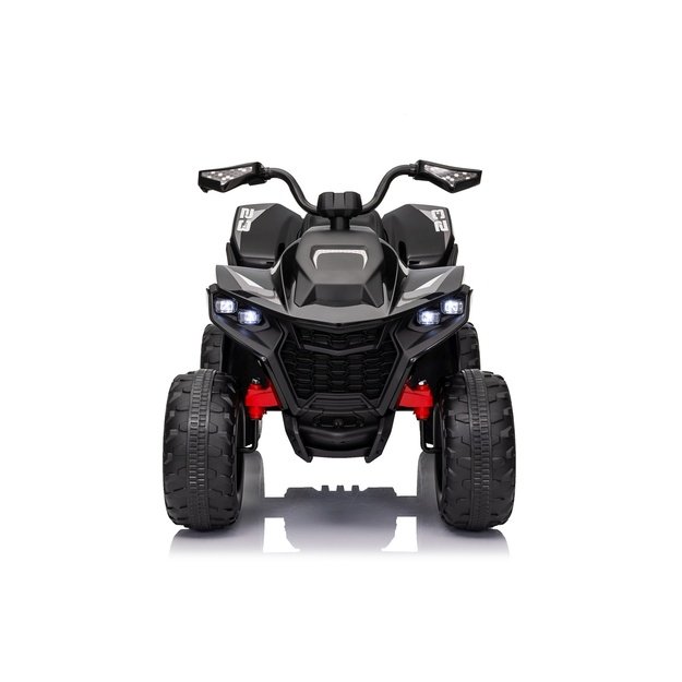 Vienvietis elektrinis keturratis vaikams Quad Fast Wheel, juodas