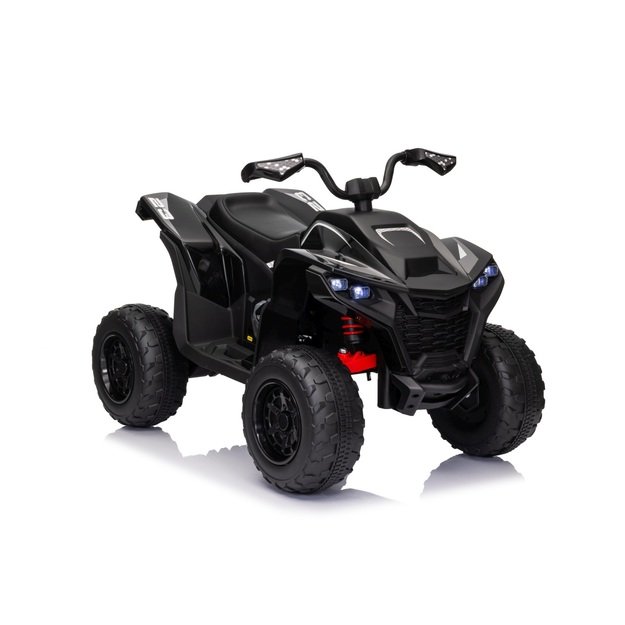 Vienvietis elektrinis keturratis vaikams Quad Fast Wheel, juodas