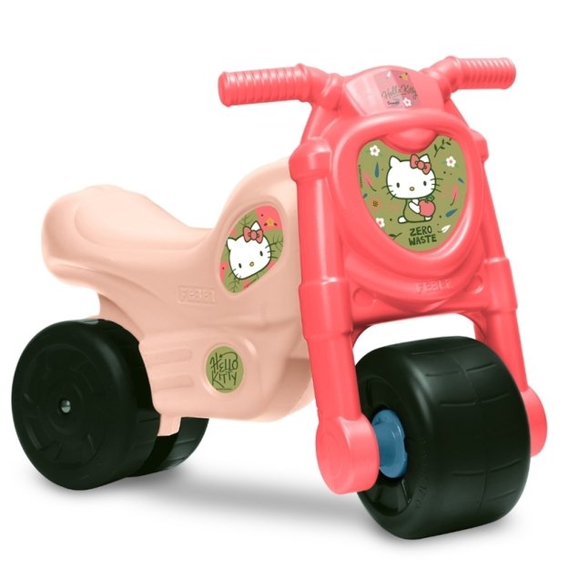 Paspiriamas vaikiškas motociklas „Hello Kitty“, rožinis
