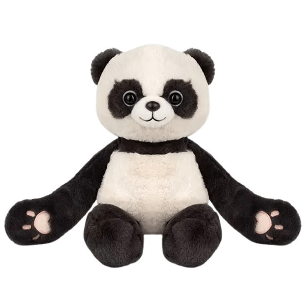Pliušinė panda su magnetais letenose 23 cm 2