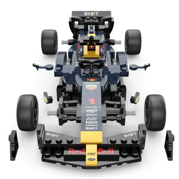 Lenktyninio automobilio „Red Bull F1 RB19“ konstruktorius vaikams 1:24 Rastar 1