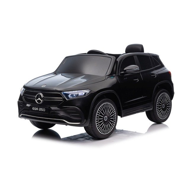 Vienvietis elektrinis džipas vaikams Mercedes Benz EQA 250, juodas