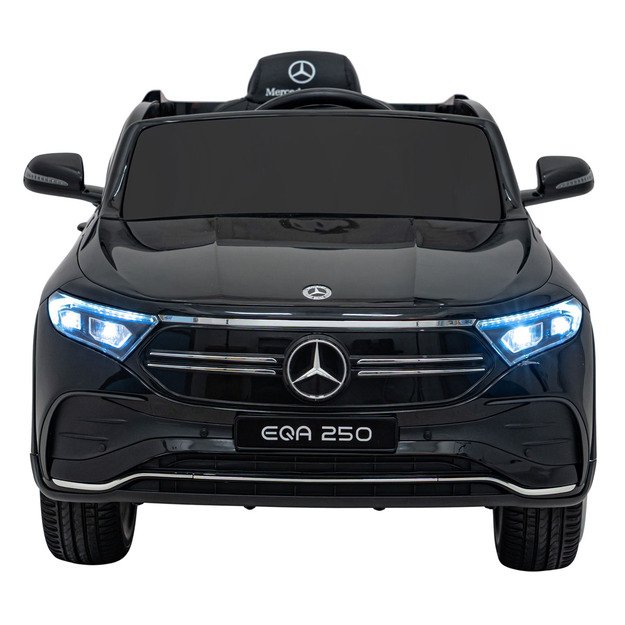 Vienvietis elektrinis džipas vaikams Mercedes Benz EQA 250, juodas