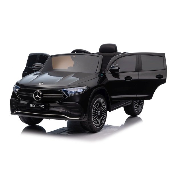 Vienvietis elektrinis džipas vaikams Mercedes Benz EQA 250, juodas