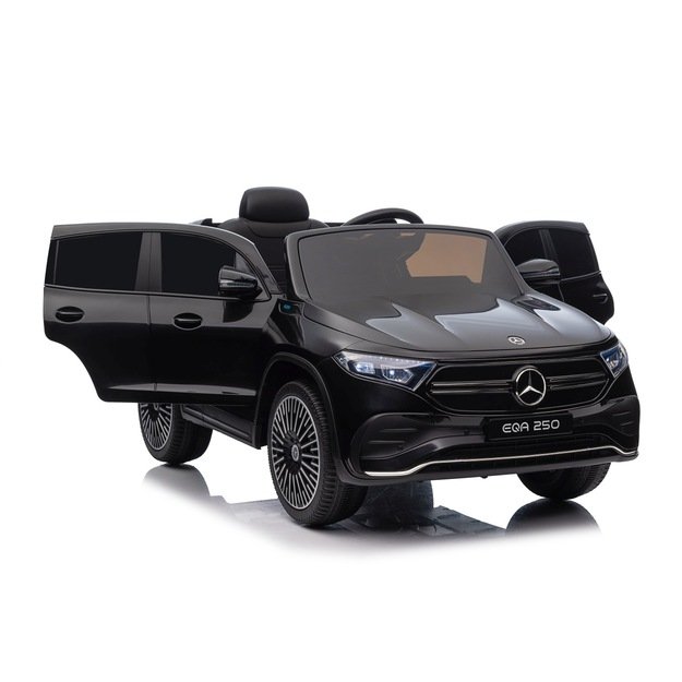 Vienvietis elektrinis džipas vaikams Mercedes Benz EQA 250, juodas