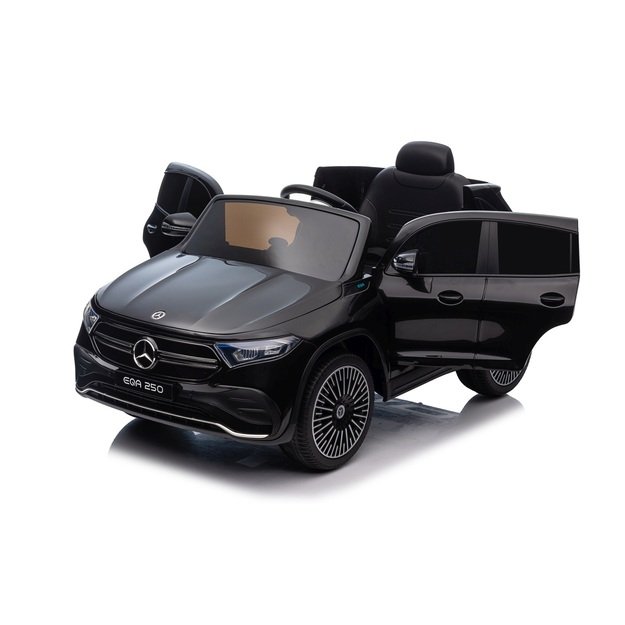 Vienvietis elektrinis džipas vaikams Mercedes Benz EQA 250, juodas