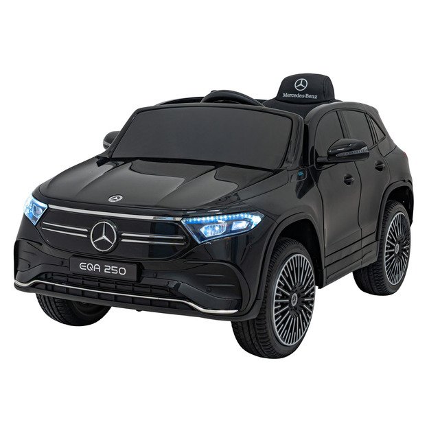 Vienvietis elektrinis džipas vaikams Mercedes Benz EQA 250, juodas