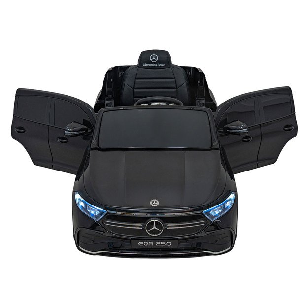Vienvietis elektrinis džipas vaikams Mercedes Benz EQA 250, juodas