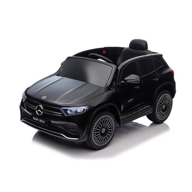 Vienvietis elektrinis džipas vaikams Mercedes Benz EQA 250, juodas