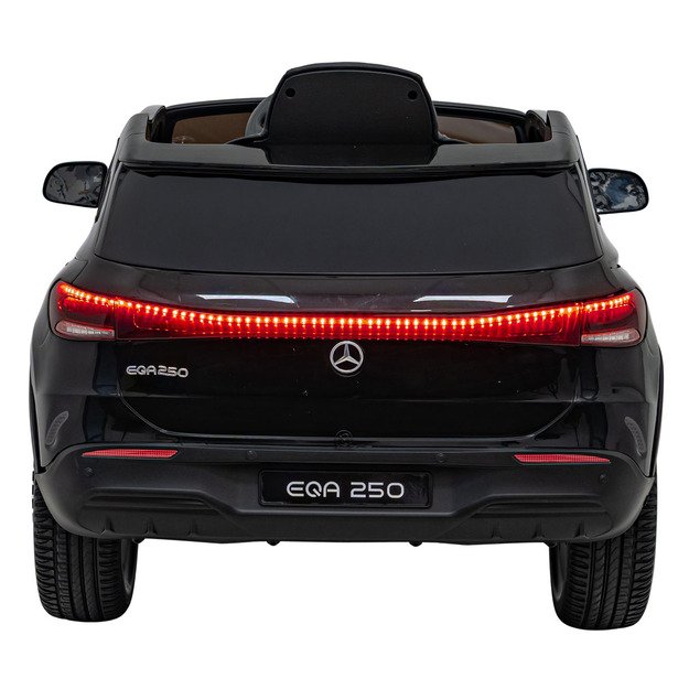 Vienvietis elektrinis džipas vaikams Mercedes Benz EQA 250, juodas