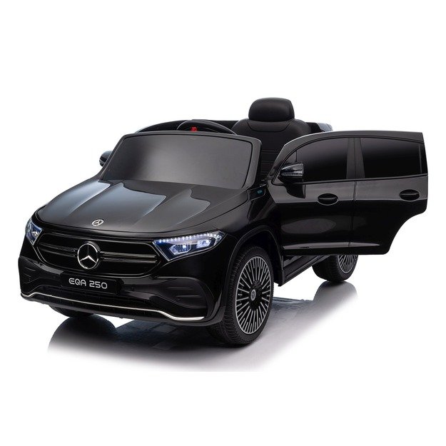 Vienvietis elektrinis džipas vaikams Mercedes Benz EQA 250, juodas