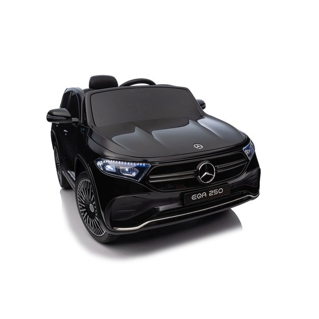 Vienvietis elektrinis džipas vaikams Mercedes Benz EQA 250, juodas