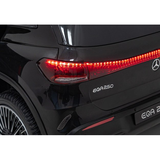 Vienvietis elektrinis džipas vaikams Mercedes Benz EQA 250, juodas