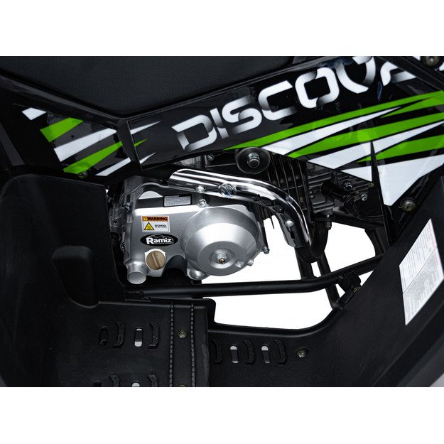 Benzininis keturratis vaikams 120CC DISCOVERER, žalias