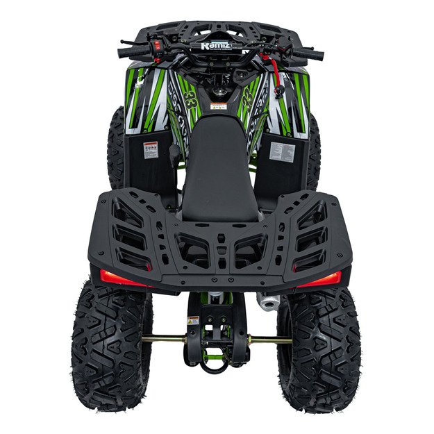 Benzininis keturratis vaikams 120CC DISCOVERER, žalias