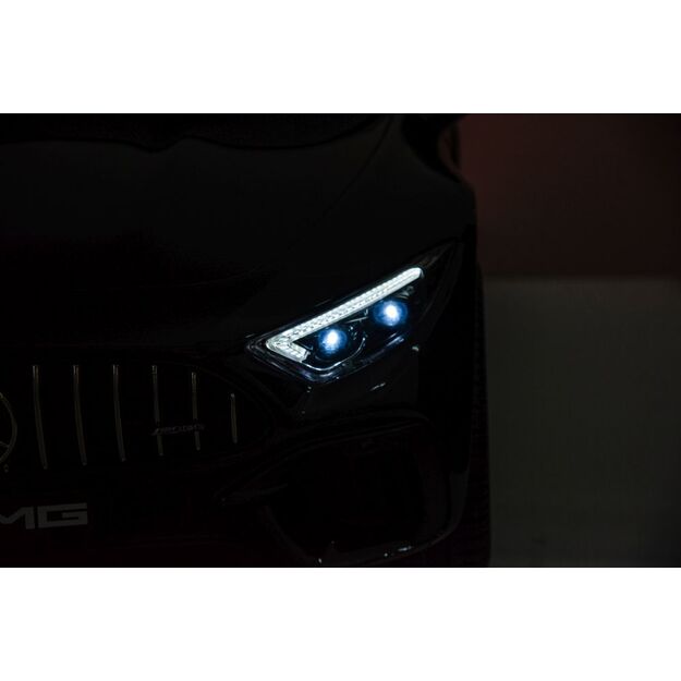 Dvivietis elektromobilis vaikams Mercedes AMG SL63, juodas