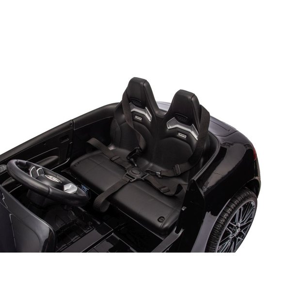 Dvivietis elektromobilis vaikams Mercedes AMG SL63, juodas