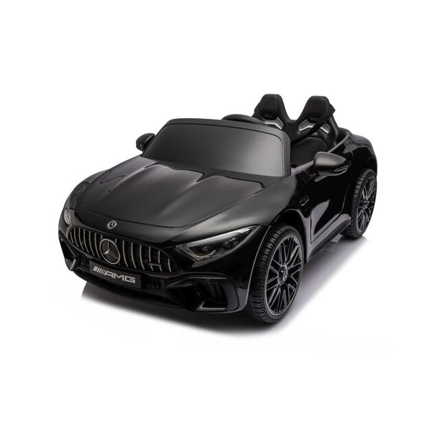 Dvivietis elektromobilis vaikams Mercedes AMG SL63, juodas