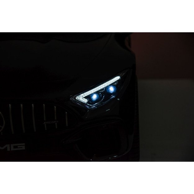 Dvivietis elektromobilis vaikams Mercedes AMG SL63, juodas