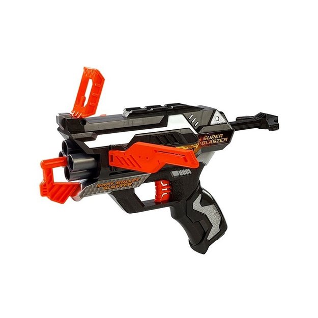 Šautuvas su putų kulkomis ir kauke, Super Blaster 1