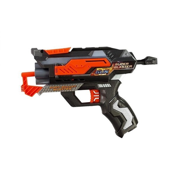 Šautuvas su putų kulkomis ir kauke, Super Blaster 3