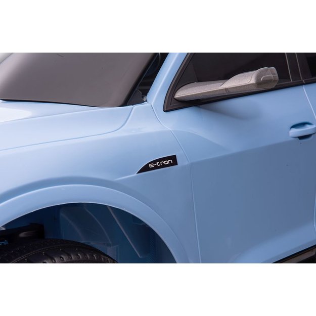 Vienvietis elektromobilis vaikams AUDI E- Tron QLS-6688, mėlynas