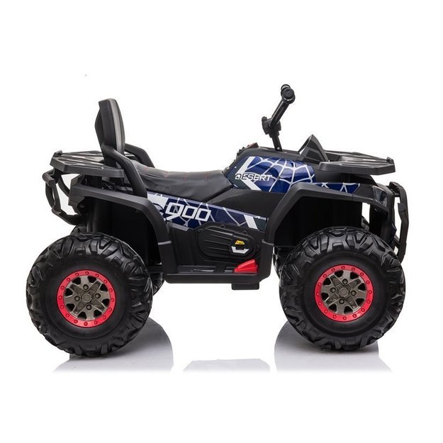 Elektrinis keturratis vaikams 4x4 XMX607, mėlynas lakuotas