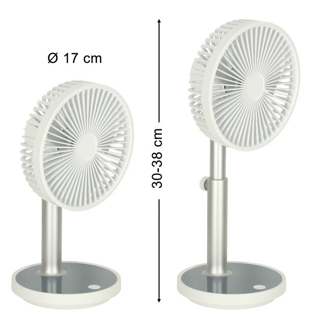 Mobilusis belaidis stalo ventiliatorius 38 cm 1