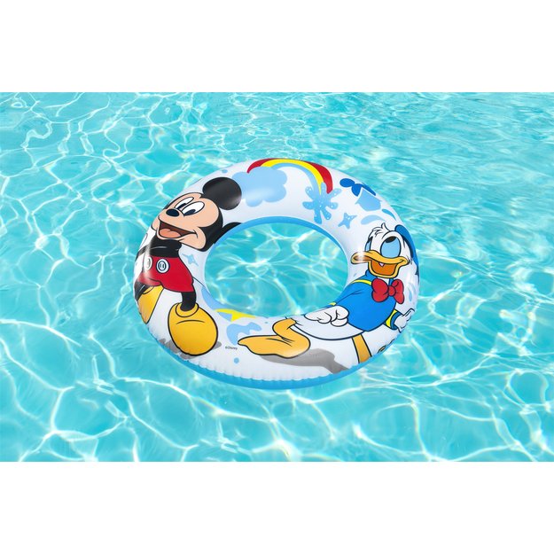 Pripučiamas plaukimo ratas „Mickey Mouse“, 56 cm 10