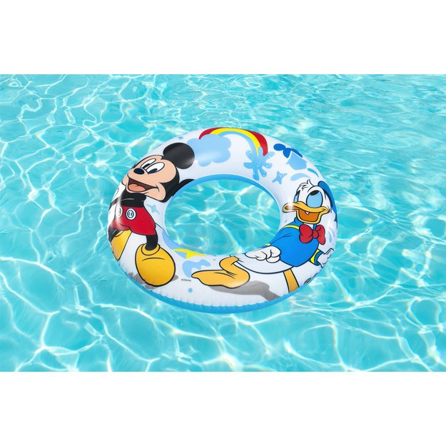 Pripučiamas plaukimo ratas „Mickey Mouse“, 56 cm 2