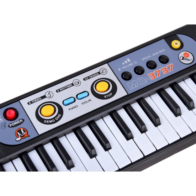 Pianinas su mikrofonu, 39 klavišai