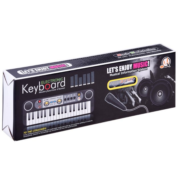 Pianinas su mikrofonu, 39 klavišai