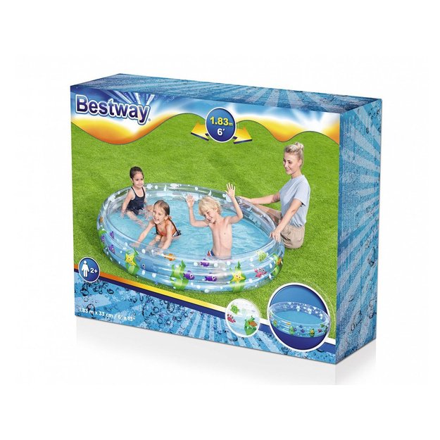 Pripučiamas baseinas vaikams 183x33cm, Bestway