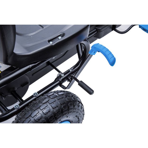 Velomobilis su pedalais Go-kart G18, mėlynas