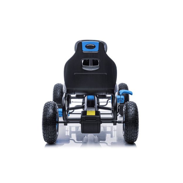 Velomobilis su pedalais Go-kart G18, mėlynas